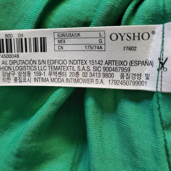 OSHYO L wide leg pleated long pant - Picture 6 of 6